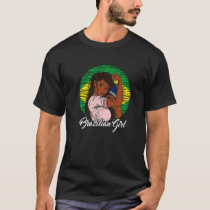 Brazilian Flag Brazil Brazilian Girl  1 T-Shirt