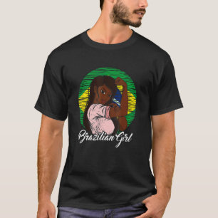 Brazilian Flag Brazil Brazilian Girl 1 T-Shirt