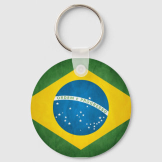 Brazilian Flag Keychain