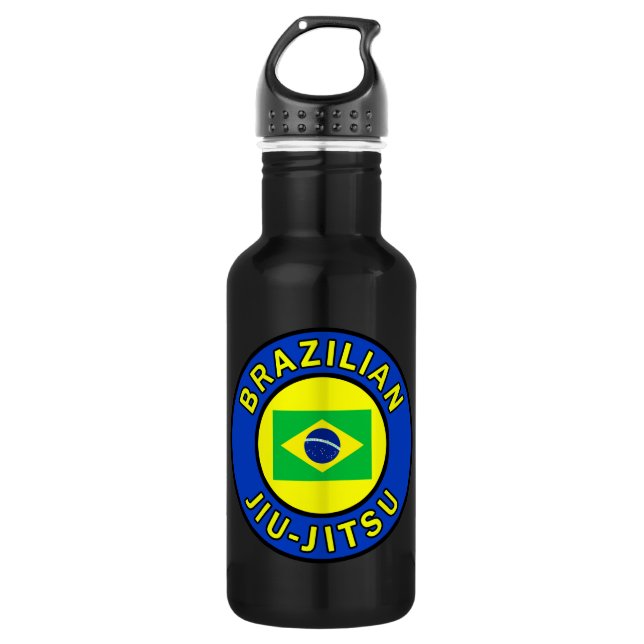 Brazilian Jiu Jitsu 532 Ml Water Bottle (Front)