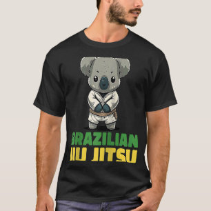 Brazilian Jiu Jitsu and Grappling Koala Raglan T-Shirt