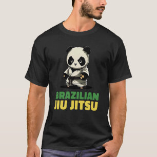 Brazilian Jiu Jitsu and Grappling Panda T-Shirt