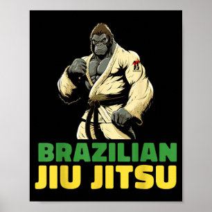Brazilian Jiu Jitsu and Grappling Poster