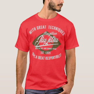 BRAZILIAN JIU JITSU BADGE T-Shirt