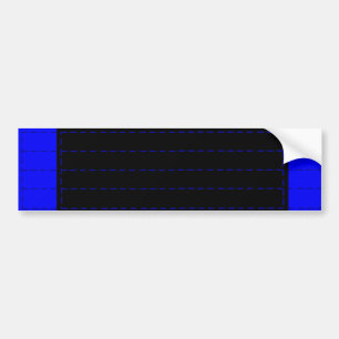 Brazilian Jiu-Jitsu BJJ Blue Belt Bumper Sticker