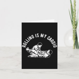 Brazilian Jiu Jitsu BJJ For Men Dad Boy Women Card