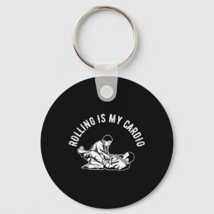 Brazilian Jiu Jitsu BJJ For Men Dad Boy Women Keychain