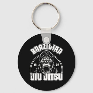 Brazilian Jiu Jitsu BJJ Gorilla MMA Keychain