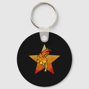 Brazilian Jiu-Jitsu BJJ Grappling Ground Fighting Keychain