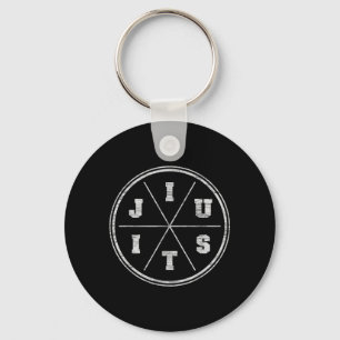 Brazilian Jiu Jitsu BJJ Martial Arts Fighter Keychain