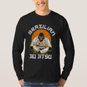 Brazilian Jiu Jitsu Bjj Mma Fighter Jiujitsu Gori T-Shirt