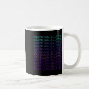 Brazilian Jiu Jitsu BJJ Retro Coffee Mug