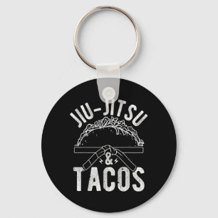 Brazilian Jiu-Jitsu Blue Belt BJJ Fighting Martial Keychain