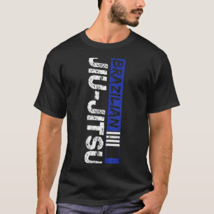 Brazilian Jiu-Jitsu Blue Belt BJJ Fighting MMA T-Shirt