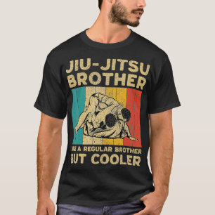 Brazilian Jiu Jitsu Brother Funny Vintage BJJ Jiu  T-Shirt