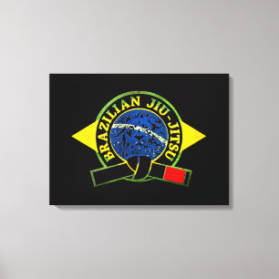 Brazilian Jiu Jitsu (Canvas) Canvas Print