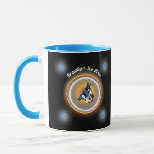 Brazilian Jiu-Jitsu Combat Training Mug (Left)