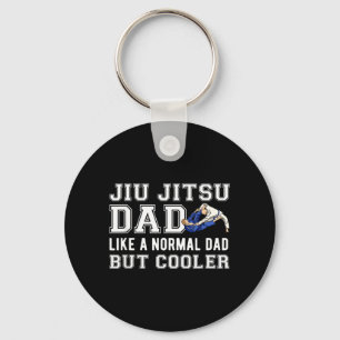 Brazilian Jiu Jitsu Dad Martial Arts BJJ Father Keychain