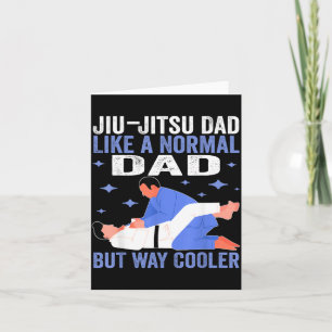 Brazilian Jiu-Jitsu Dad Men Jui Jitsu Srt Lover Card