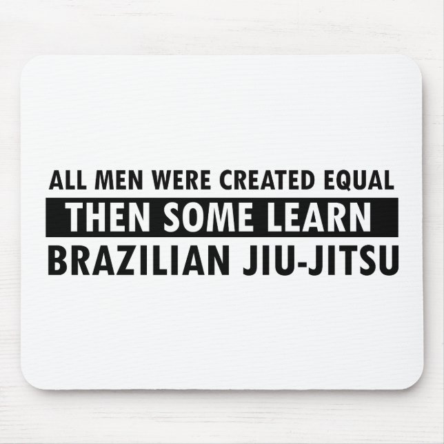 Brazilian Jiu-Jitsu designs Mouse Pad (Front)