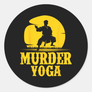 Brazilian Jiu Jitsu Funny BJJ MMA Jujitsu Classic Round Sticker