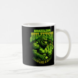 Brazilian Jiu Jitsu __ Giant Gorilla MMA Fighter Coffee Mug