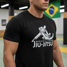 Brazilian Jiu-Jitsu Grappling Illustration