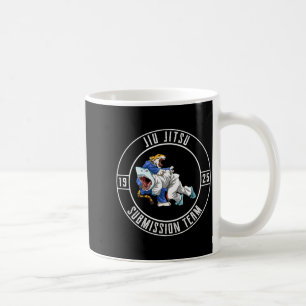 Brazilian Jiu Jitsu Grappling - Jiu Jitsu Shark Coffee Mug