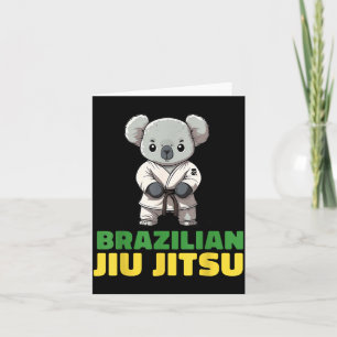 Brazilian Jiu Jitsu Grappling Koala Card