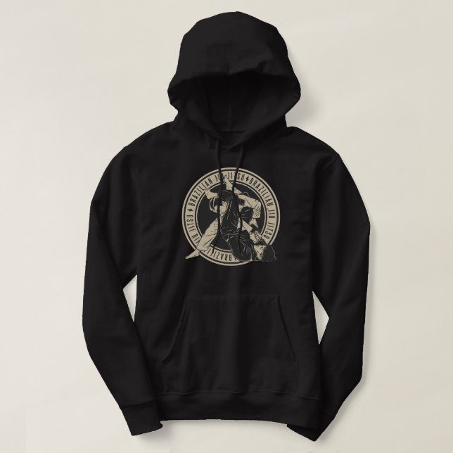 Brazilian Jiu Jitsu Hoodie (Design Front)