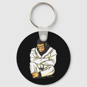 Brazilian Jiu Jitsu Judo Gorilla Keychain