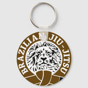Brazilian Jiu-Jitsu (Key Chain) Brown Belt Keychain
