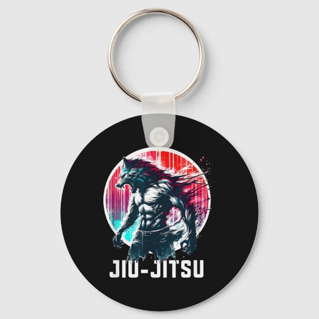 Brazilian Jiu Jitsu Keychain (Front)