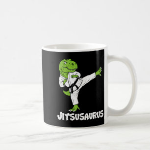 Brazilian Jiu Jitsu Lover Dinosaur T-rex BBJ Coffee Mug