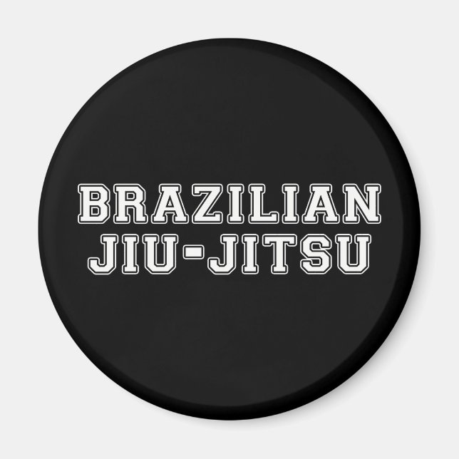 Brazilian Jiu Jitsu Magnet (Front)