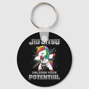 Brazilian Jiu Jitsu MMA and Grappling BJJ Dabbing Keychain