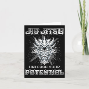Brazilian Jiu Jitsu MMA and Grappling BJJ Dragon Card