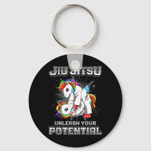 Brazilian Jiu Jitsu MMA and Grappling BJJ Fighting Keychain