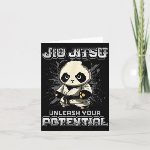 Brazilian Jiu Jitsu MMA and Grappling BJJ Panda Card