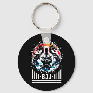 Brazilian Jiu Jitsu MMA BJJ Shirt MMA Shirt Jiu Keychain