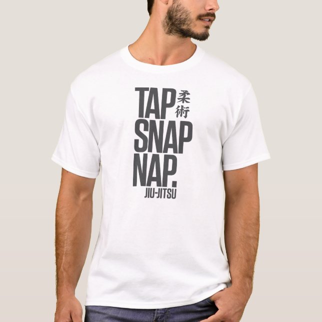 Brazilian Jiu-Jitsu MMA Martial Arts T-Shirt (Front)