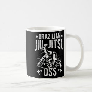 Brazilian Jiu-Jitsu OSS Brazilian Jiu-Jitsu BJJ Coffee Mug