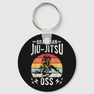 Brazilian Jiu-Jitsu OSS Brazilian Jiu-Jitsu BJJ Keychain
