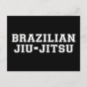 Brazilian Jiu Jitsu Postcard