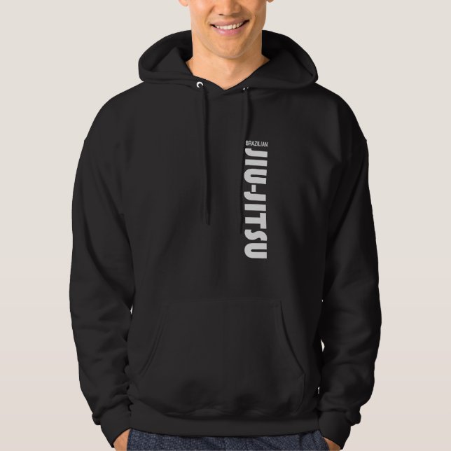 Brazilian Jiu-Jitsu Slogan BJJ Hoodie (Front)