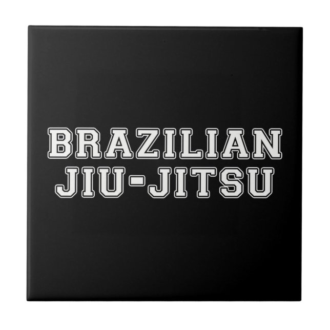 Brazilian Jiu Jitsu Tile (Front)