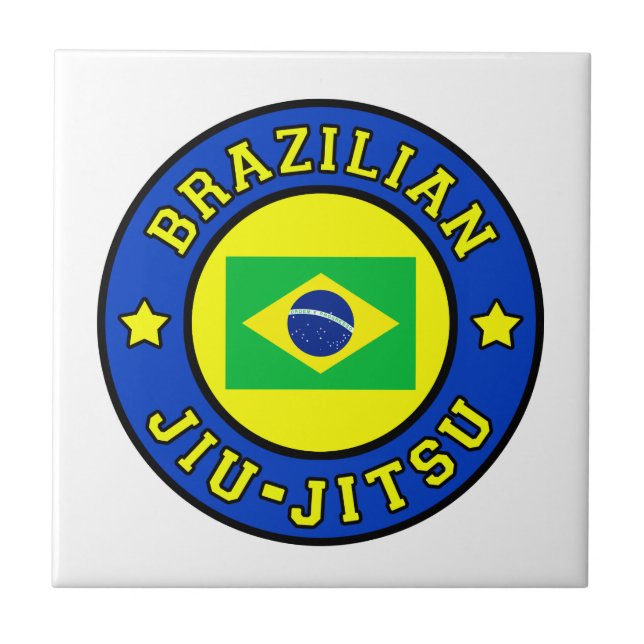 Brazilian Jiu Jitsu Tile (Front)