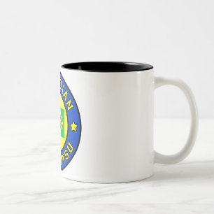 Brazilian Jiu Jitsu Two-Tone Coffee Mug