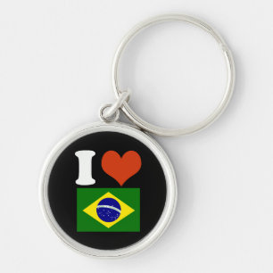 Brazilian keys keychain