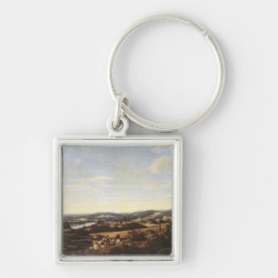 Brazilian Landscape with a Plantation Keychain